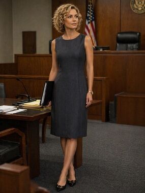 Nine West Elegant Sheath Dress size 10.